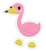 Flamingo Sticker