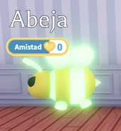 Una Abeja neón.