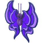 Papillon violet