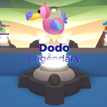 Mavin  Roblox Adopt Me Pet NFR Neon Fly Ride Legendary Dodo (Read  Description)