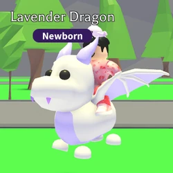 Lavender Dragon | Adopt Me! Wiki | Fandom