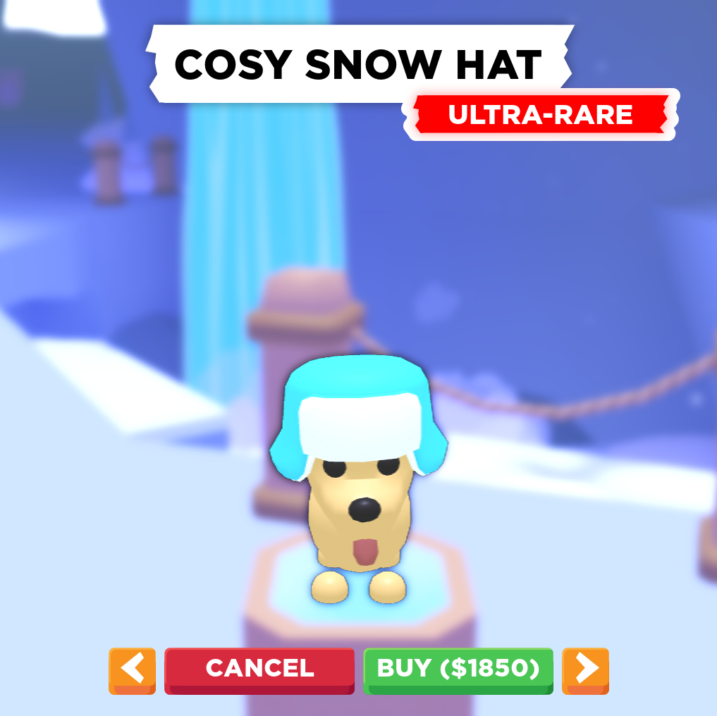 Cosy Snow Hat Adopt Me! Wiki Fandom
