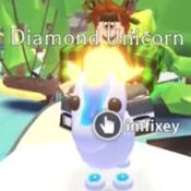 Neon Diamond Unicorn