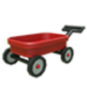Red outlet wagon stroller