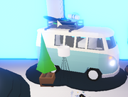 The Camper Van in its main set up