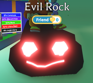 Neon Evil Rock (Rare)