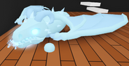 A Frost Dragon in-game.