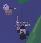 The Griffin Propeller in use.