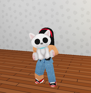 The Cat Plush in-game.