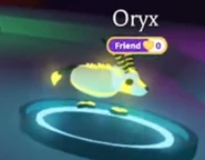 Mega Neon Oryx (Rare)