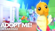 Adopt Me!'s thumbnail during the Ocean Egg update.