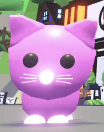 Pink Cat Adopt Me Wiki Fandom - cat im a kitty cat roblox code