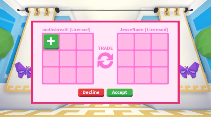 Trade System Adopt Me Wiki Fandom - how to trade robux in adopt me 2020