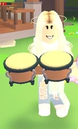 Player holding Camper's Bongos.jpg (23 KB) A player holding the Camper's Bongos.