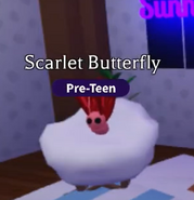 A Scarlet Butterfly in-game.