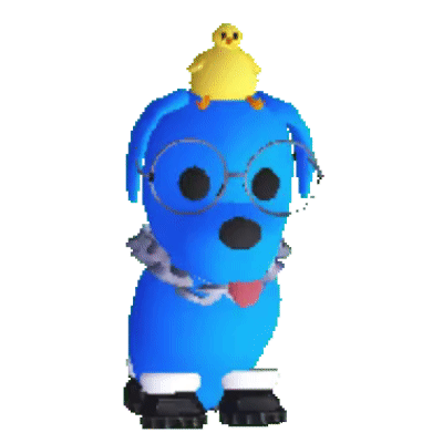 Roblox Adopt Me Blue Dog cursor – Custom Cursor