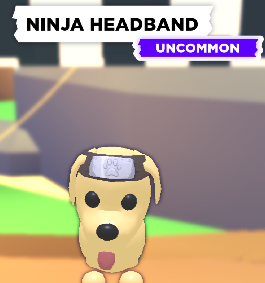 Ninja Headband Adopt Me Wiki Fandom - roblox black ninja headband