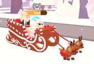 Gingerbread Sleigh | Adopt Me! Wiki | Fandom