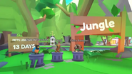 The Jungle Zone during the first two weeks of the event.