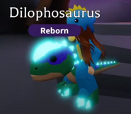 Neon Dilophosaurus