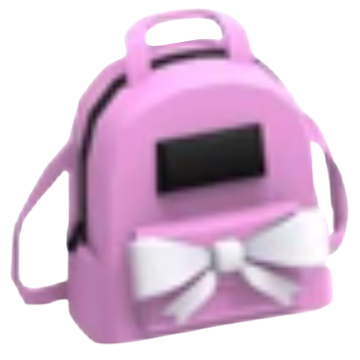 Designer pink backpack clearance