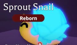 Sprout Snail, Adopt Me! Wiki