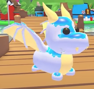 A Diamond Dragon in-game.