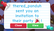 You got an invitation!