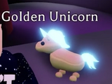 Unicornio dorado