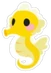 Seahorse sticker