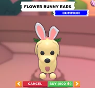 Flower Bunny Ears | Adopt Me! Wiki | Fandom