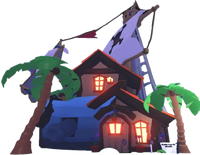 The Pirate Ship House.