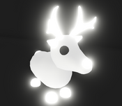 Neon Arctic Reindeer