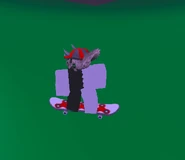 Player riding Fidget Skateboard.png (101 KB) A player riding the Fidget Skateboard.