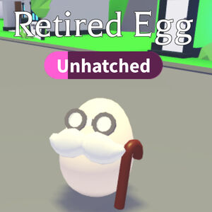 Adopt Me } Retired Egg x6