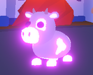 A Neon Cow.