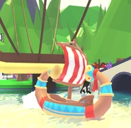 A player using the Trireme.