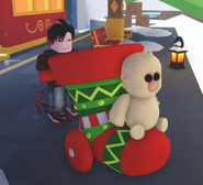 The teaser image of the Stocking Stroller.