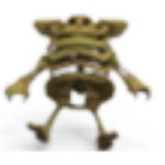 The Teddy Skele in a player's inventory.