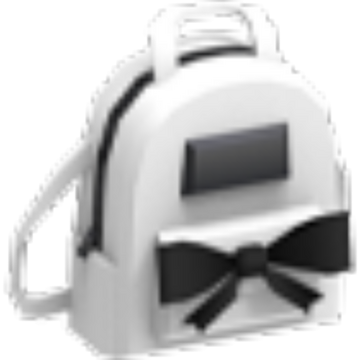 White designer backpack new arrivals
