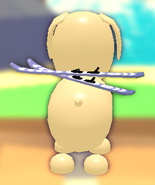 The Skis on a Dog.