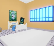 A Bedroom in the Queenslander House.