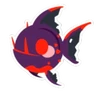 Dracula Fish Sticker