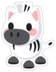 Zebra Sticker