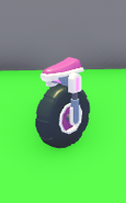 The Futuristic Unicycle in-game.