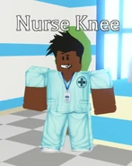 Nurse Knee before the School and Hospital refresh.
