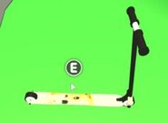 The Doge Scooter in-game.