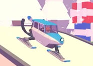 A player using the Ice Plane.