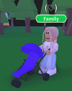 A player holding the Stroller.