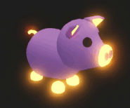 Mega Neon Pig (gif)